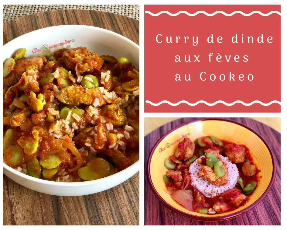 Curry de dinde aux fèves