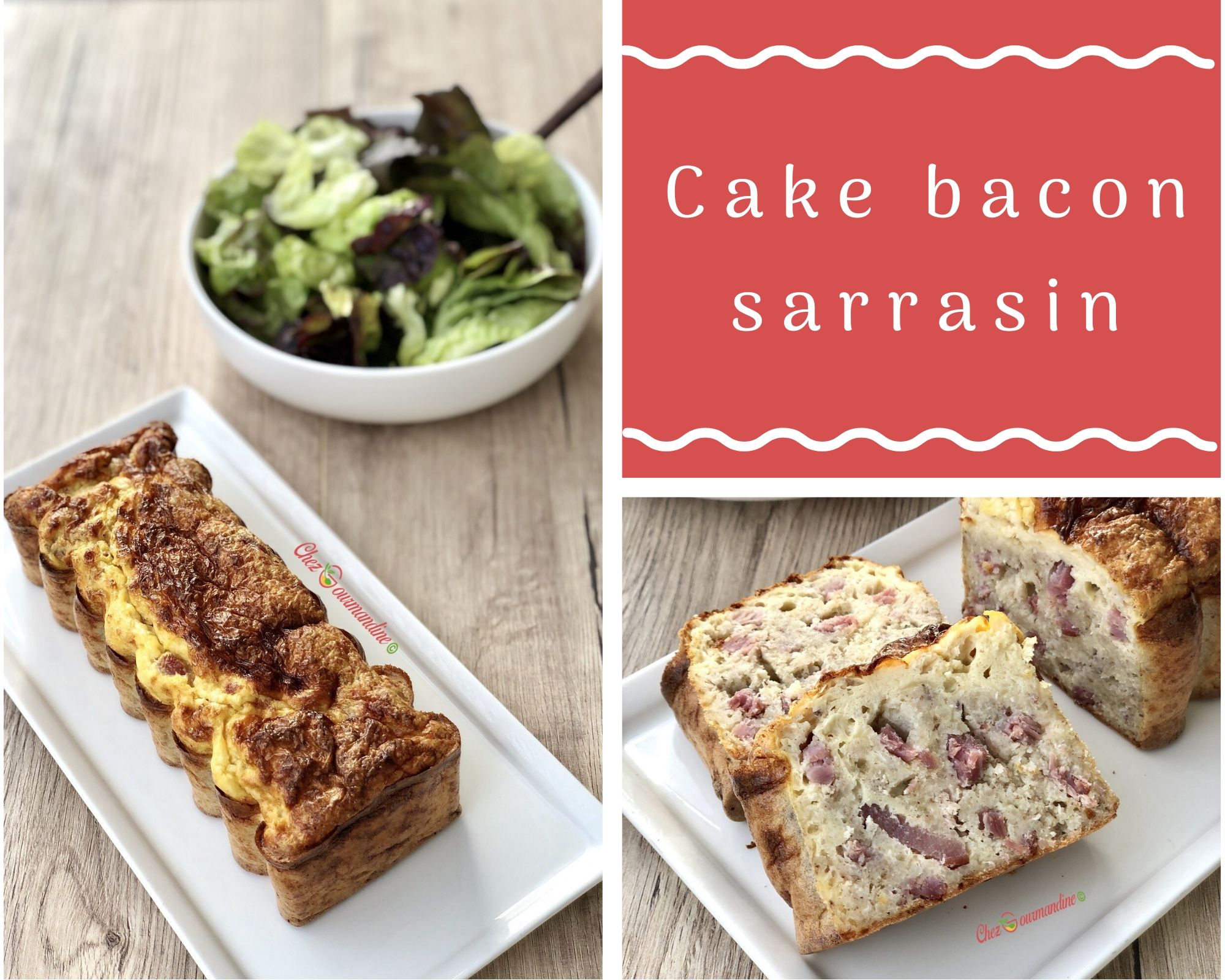 Cake bacon sarrasin