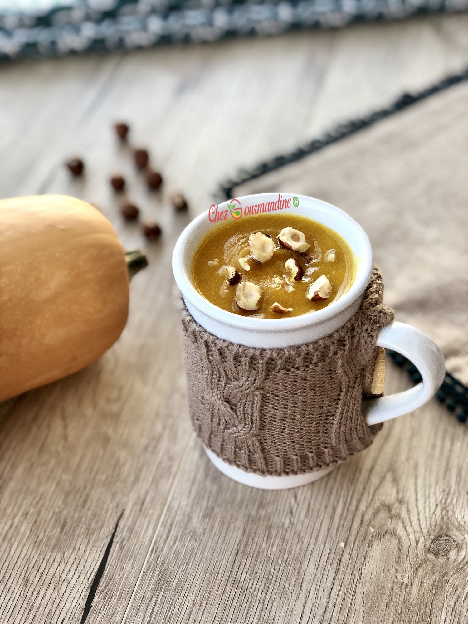 Velouté De Butternut à La Noisette - Chezgourmandine